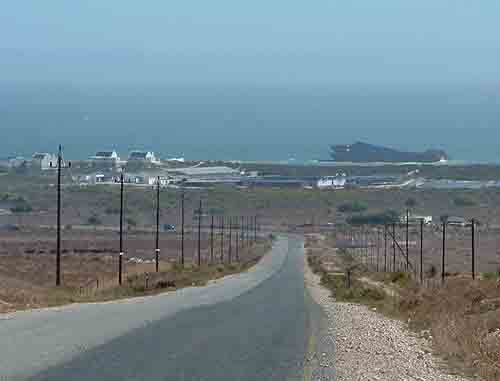 Road into Jacobsbaai