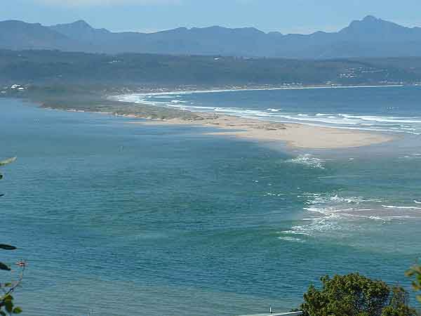 lagoon with tide coming in 
