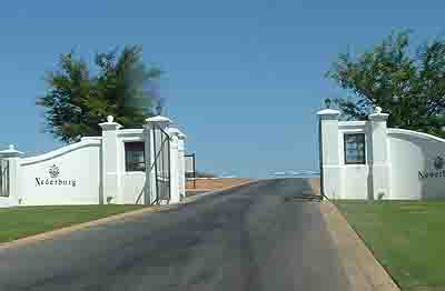 Main Entrance to Nederburg